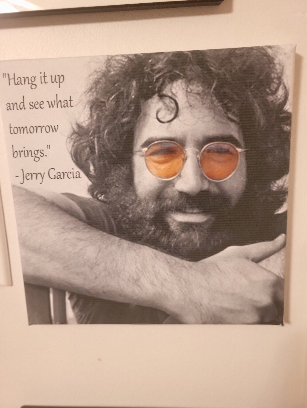 Grateful Dead Jerry Garcia Wall Hanging